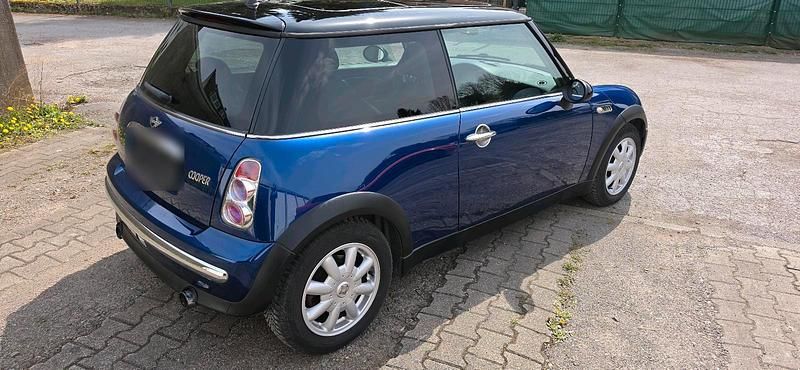 Usado Mini Cooper 116 HP (85 kW) 2004 Azul Citadino