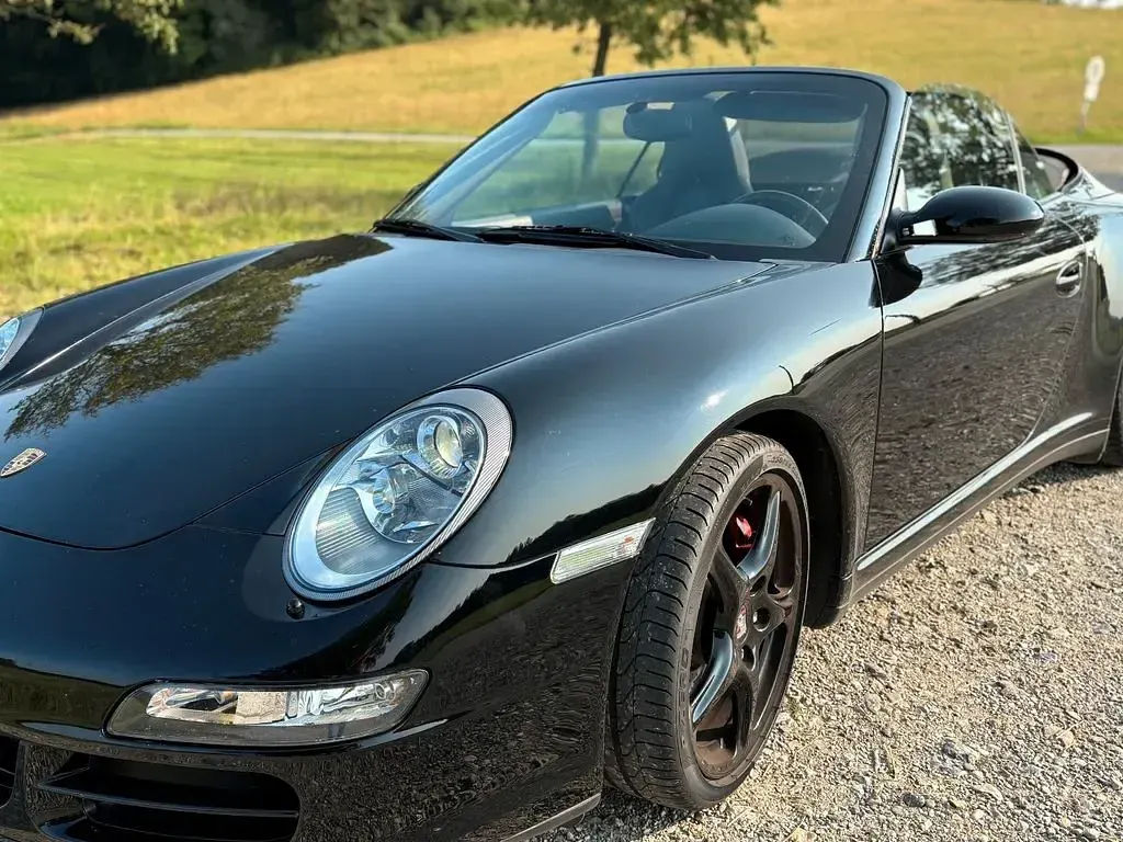Gebraucht Porsche 997 381 PS (280 kW) 2006 Schwarz Cabrio
