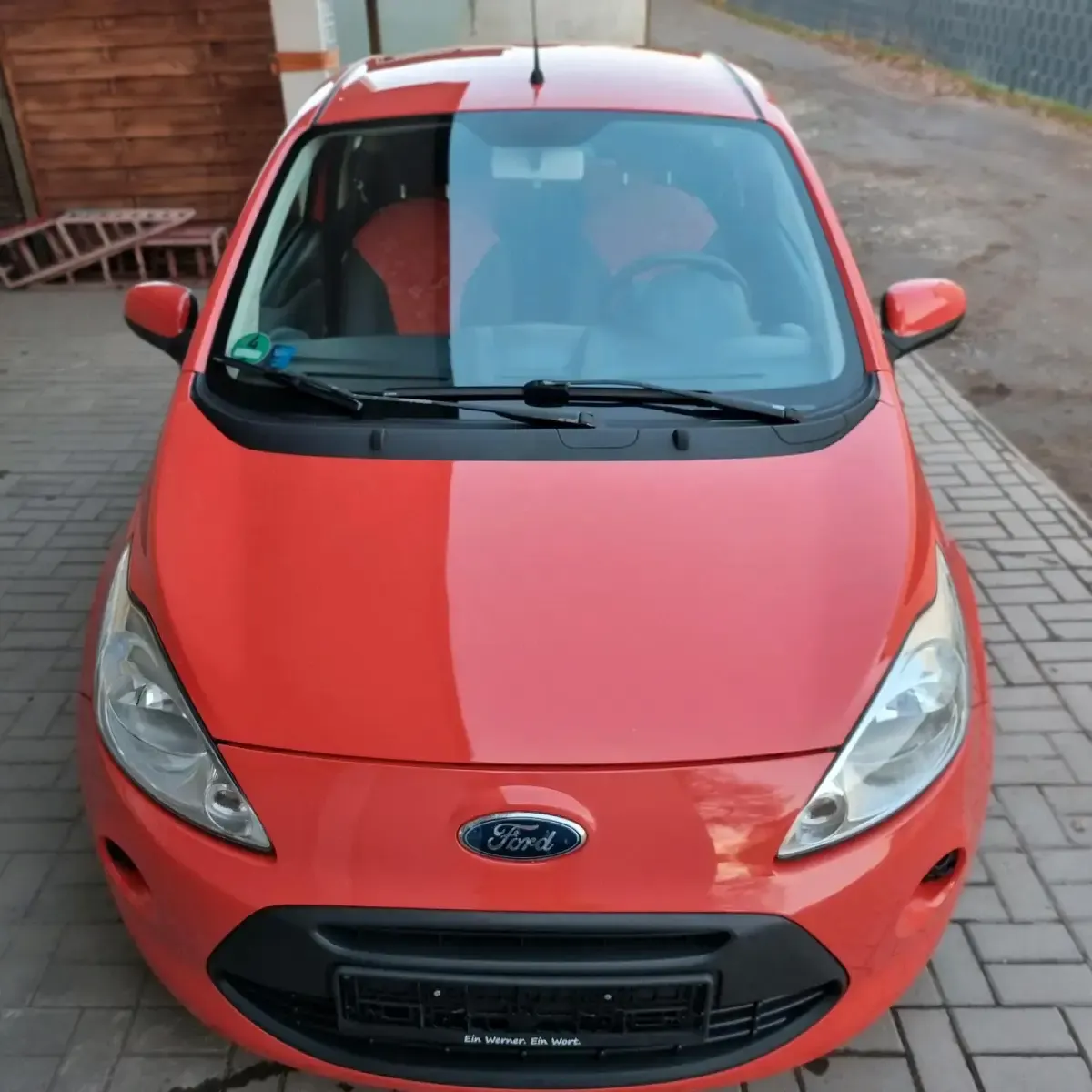 Gebraucht Ford Ka 69 PS (50 kW) 2009 Rot Kleinwagen