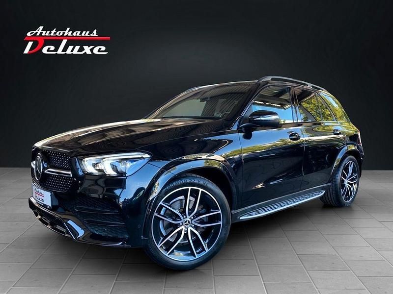 Obsidianschwarz Gebraucht 2021 Mercedes GLE350 AMG line SUV | 62.900 € (Fairer Preis) - Bild 1/4