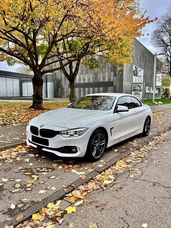 Weiß Gebraucht 2016 BMW 440 Sport Line Cabrio | 31.999 € (Guter Preis) - Bild 1/4
