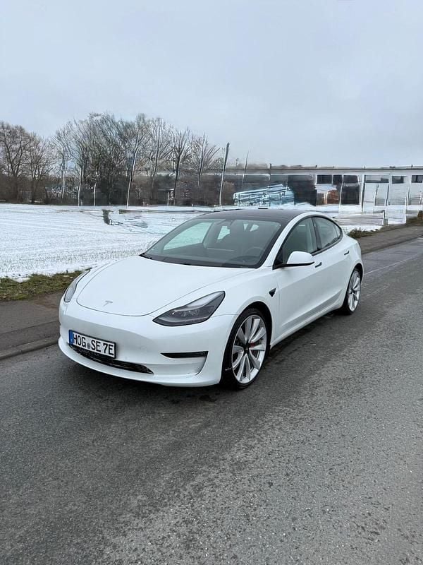 Gebraucht Tesla Model 3 Performance 155 kW (211 PS) 2021 Weiß Limousine