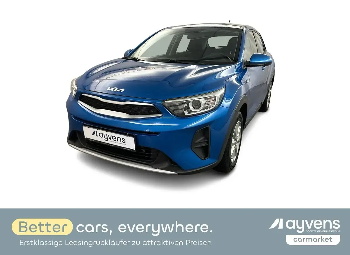 Gebraucht Kia Stonic Edition 7 101 PS (74 kW) 2021 (spb) bathysblau met. SUV