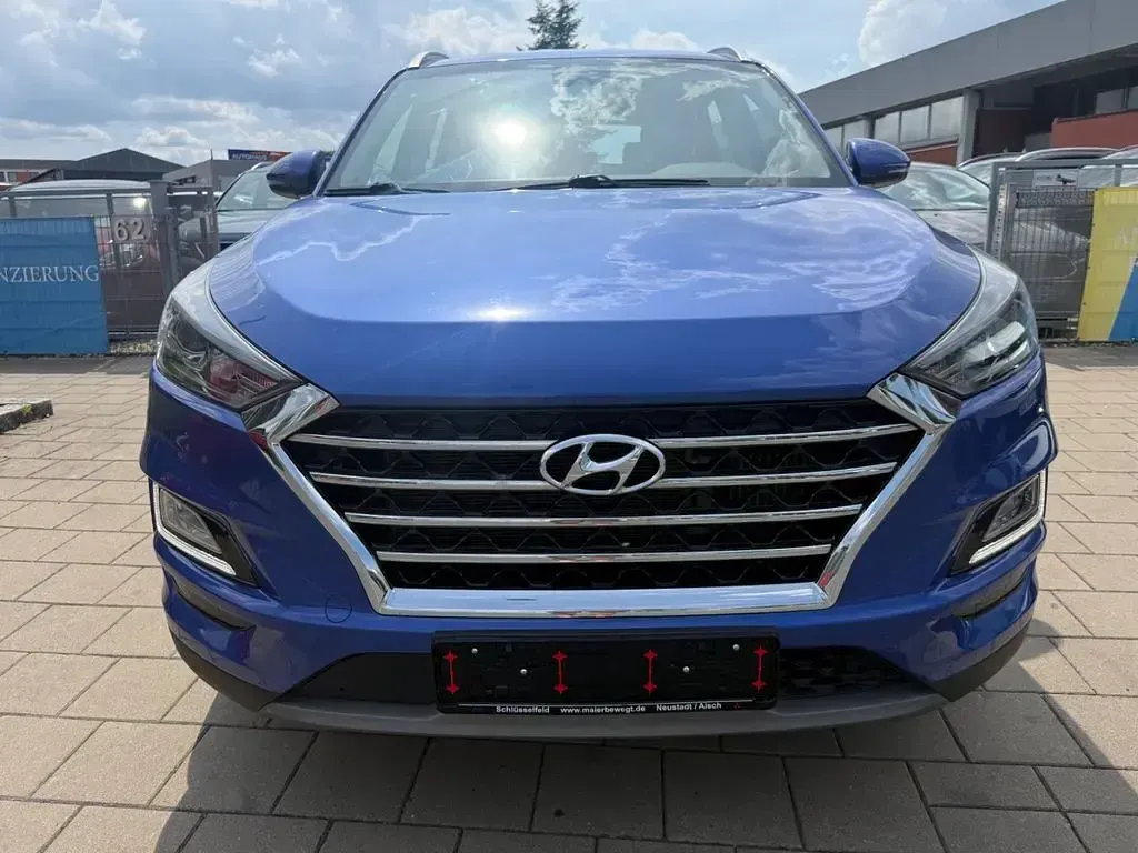 Gebraucht Hyundai Tucson Advantage 177 PS (130 kW) 2020 Blau SUV