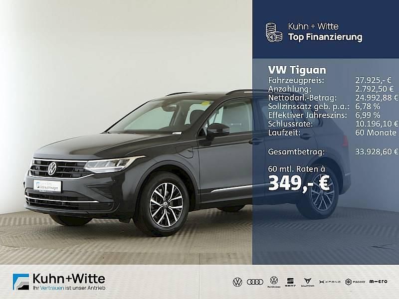 Grau Gebraucht 2022 VW Tiguan Life SUV | 27.925 € (Fairer Preis) - Bild 1/3