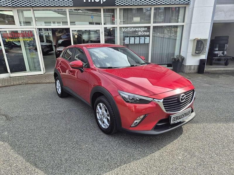 Gebraucht Mazda CX-3 Exclusive-Line 120 PS (88 kW) 2016 Rubinrot metallic SUV