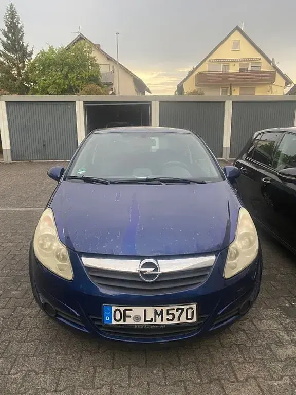 Gebraucht Opel Corsa 60 PS (44 kW) 2008 Blau Kleinwagen