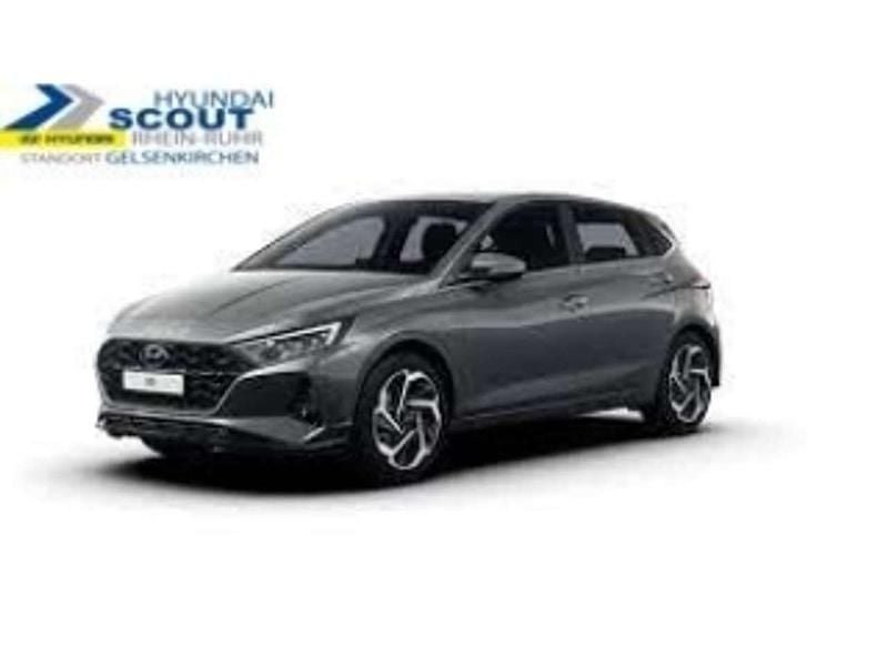 Grau (aurora grey) Neu 2025 Hyundai i20 Comfort Limousine | 18.970 € (Fairer Preis) - Bild 1/2