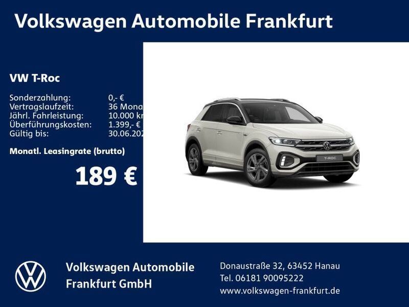 Grau Neu 2025 VW T-Roc R-line SUV | 31.680 € (Fairer Preis) - Bild 1/4