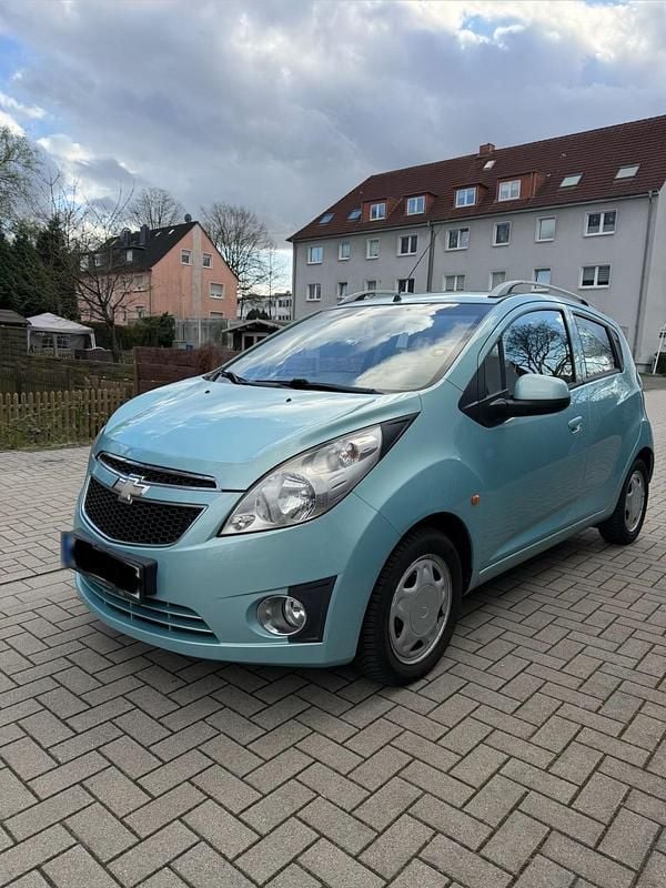 Gebraucht Chevrolet Spark LT 80 PS (58 kW) 2010 Blau Kleinwagen