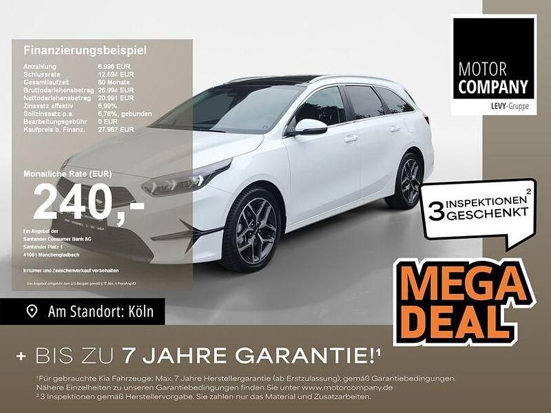 Weiß Gebraucht 2024 Kia Ceed Sportswagon Platinum Edition Kombi | 27.298 € (Fairer Preis) - Bild 1/4