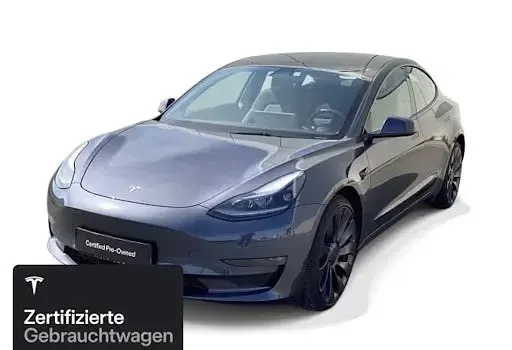 Gebraucht Tesla Model 3 Performance 377 kW (513 PS) 2021 Silber Limousine