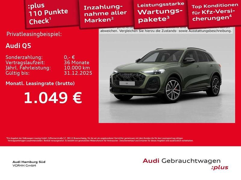 Distriktgrün metallic Gebraucht 2025 Audi Q5 Ambiente SUV | 76.750 € (Fairer Preis) - Bild 1/3