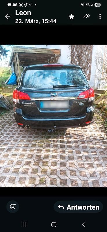 Gebraucht Subaru Legacy 150 PS (110 kW) 2014 Schwarz Kombi
