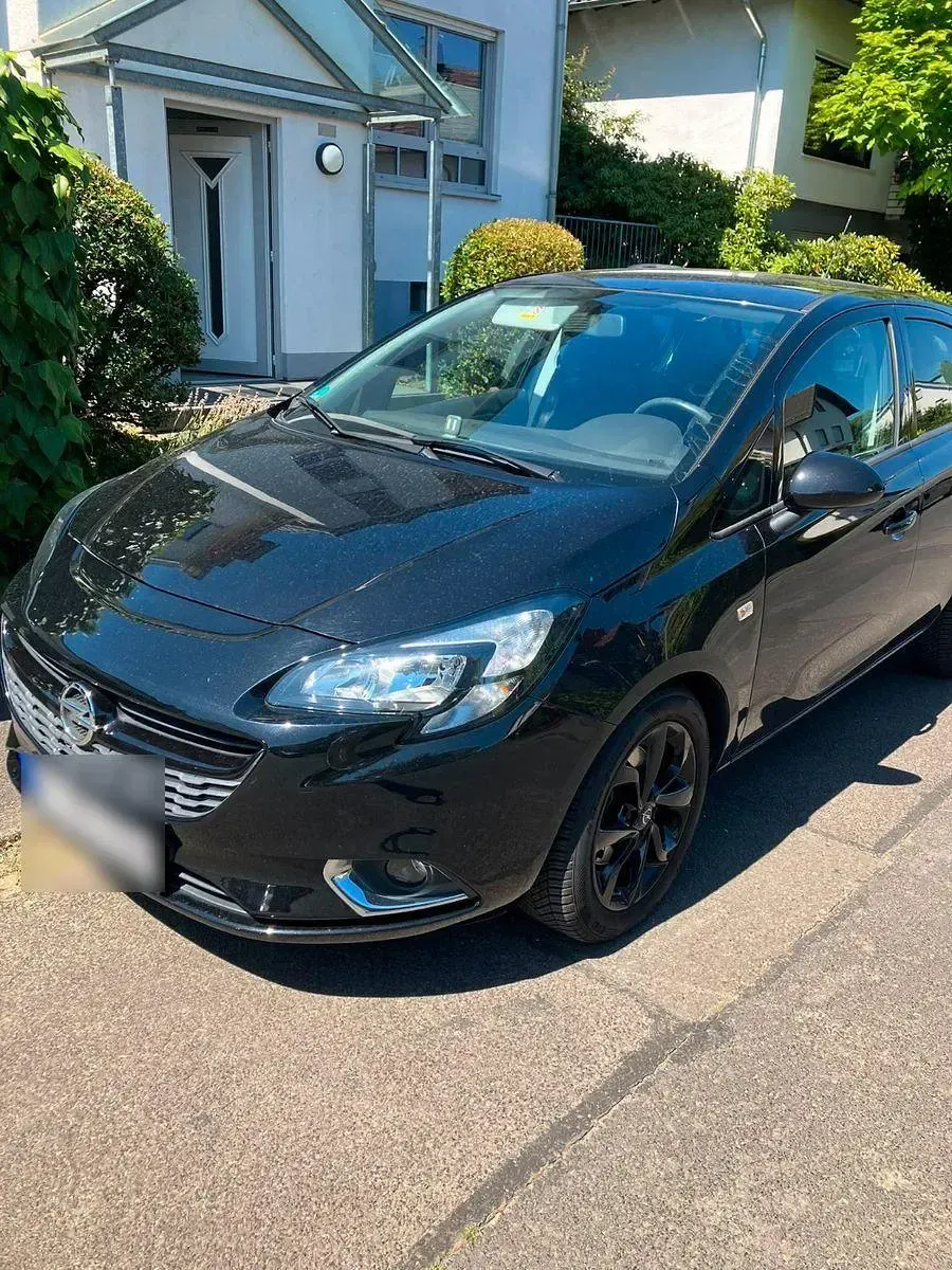 Gebraucht Opel Corsa 101 PS (74 kW) 2016 Schwarz Kleinwagen
