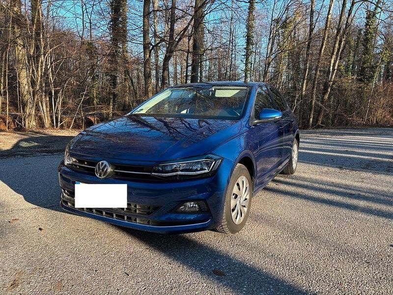 Gebraucht VW Polo Highline 116 PS (85 kW) 2018 Blau Kleinwagen