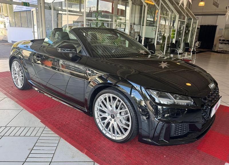 Schwarz Gebraucht 2019 Audi TT Roadster S-Line Cabrio | 33.400 € (Fairer Preis) - Bild 1/4