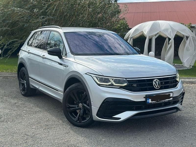 Silber Gebraucht 2021 VW Tiguan R-line SUV | 29.700 € (Guter Preis) - Bild 1/4