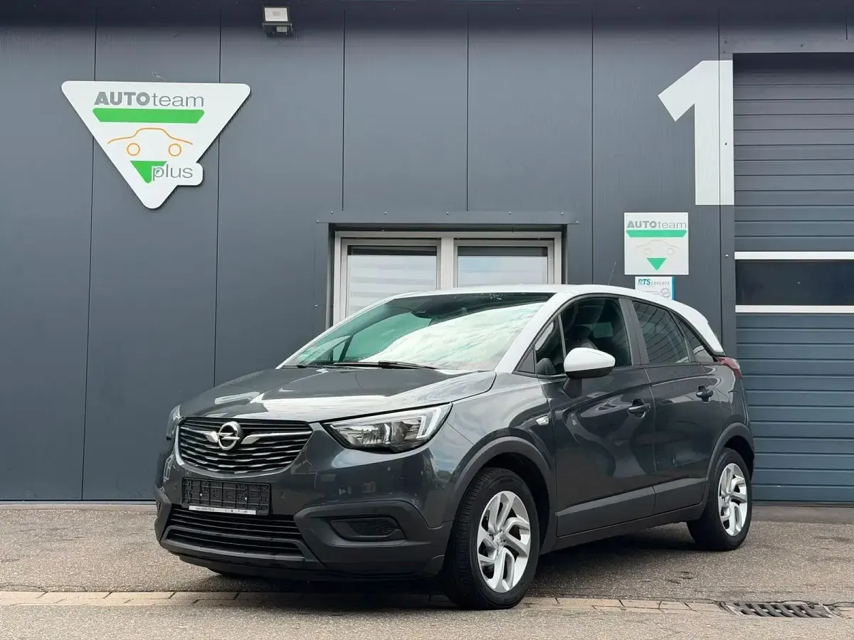 Gebraucht Opel Crossland 110 PS (80 kW) 2018 Grau SUV