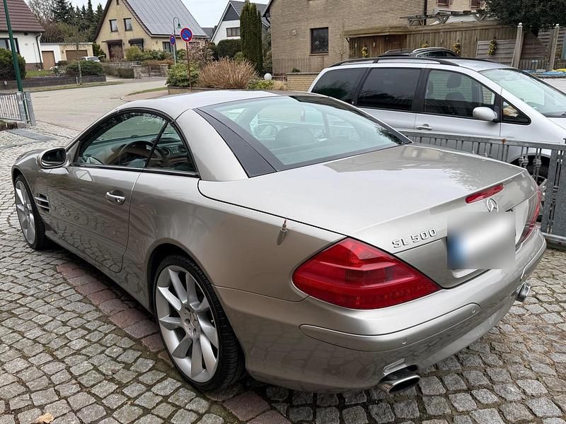 Gebraucht Mercedes SL500 306 PS (225 kW) 2004 Silber Cabrio