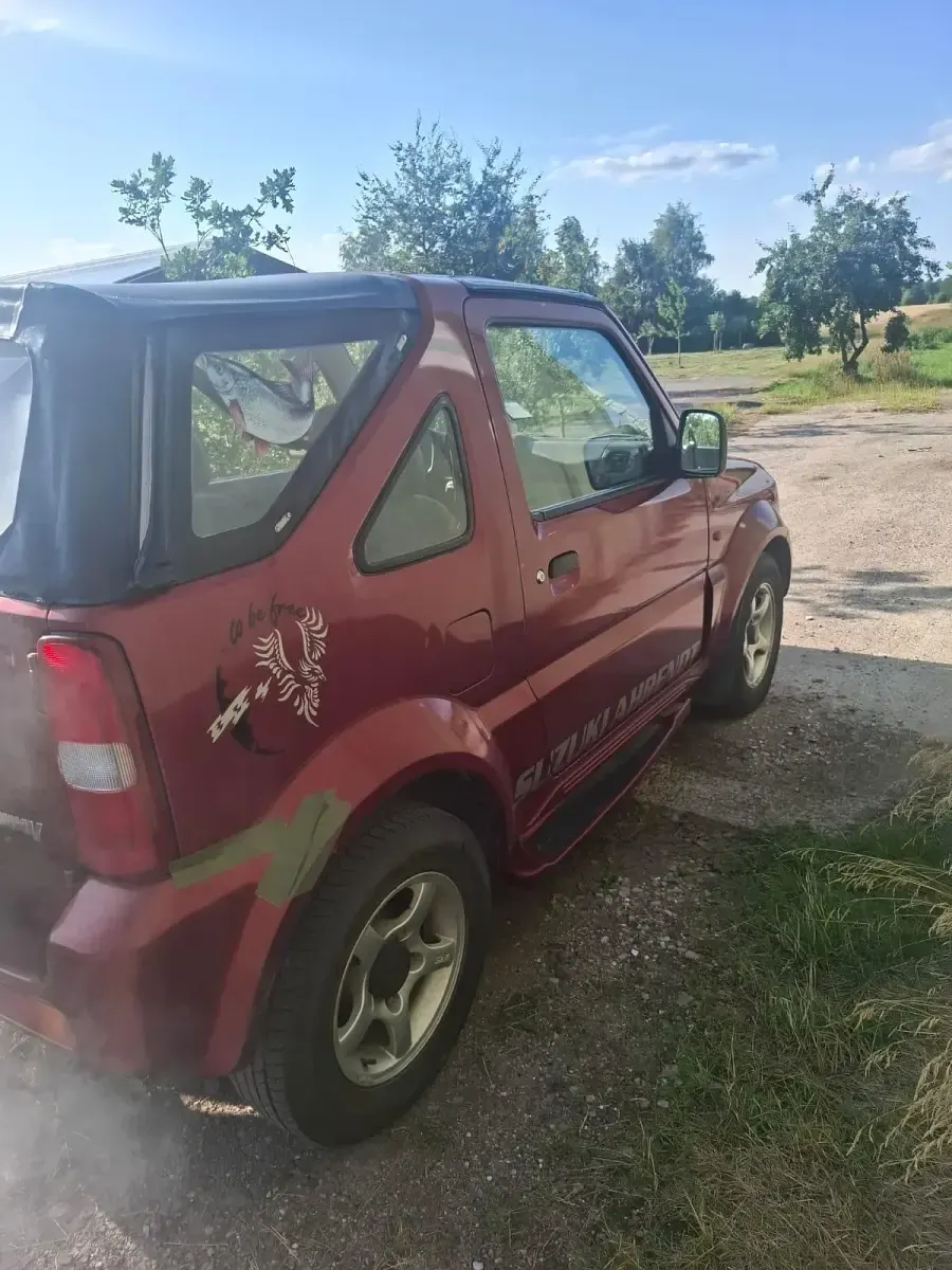 Gebraucht Suzuki Jimny 80 PS (58 kW) 2000 Rot SUV