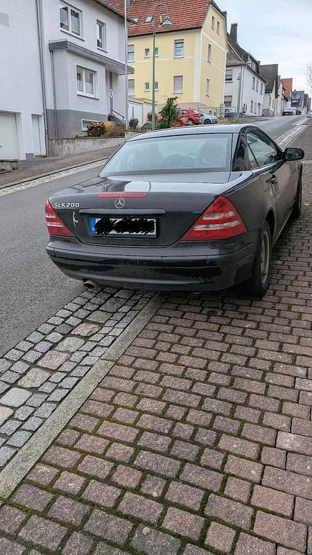 Gebraucht Mercedes SLK200 163 PS (119 kW) 2000 Schwarz Cabrio