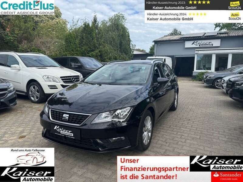 Gebraucht Seat Leon Style 125 PS (91 kW) 2017 Mitternachtsschwarz Kombi