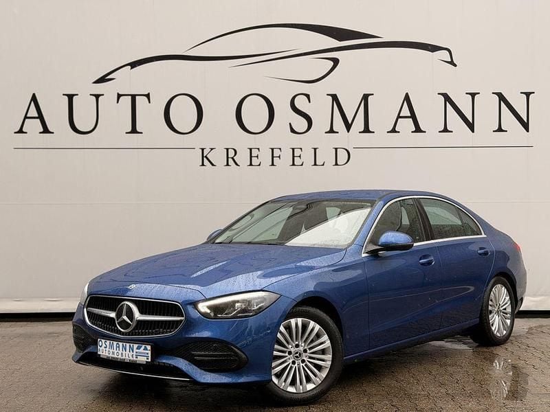 Spektralblau metalliclack Gebraucht 2024 Mercedes C300 Advanced Limousine | 42.950 € (Guter Preis) - Bild 1/4