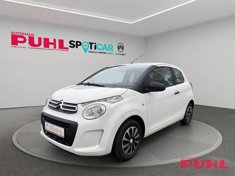 Gebraucht Citroën C1 69 PS (50 kW) 2014 Weiss 068/deckende lackierung Kleinwagen