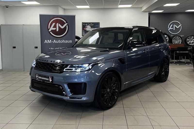 Byron blue met. Gebraucht 2019 Land Rover Range Rover Sport HSE Dynamic SUV | 50.899 € (Fairer Preis) - Bild 1/4