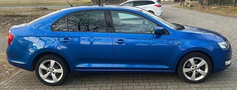 Second-hand Skoda Rapid Active 90 CP (66 kW) 2014 Albastru Hatchback