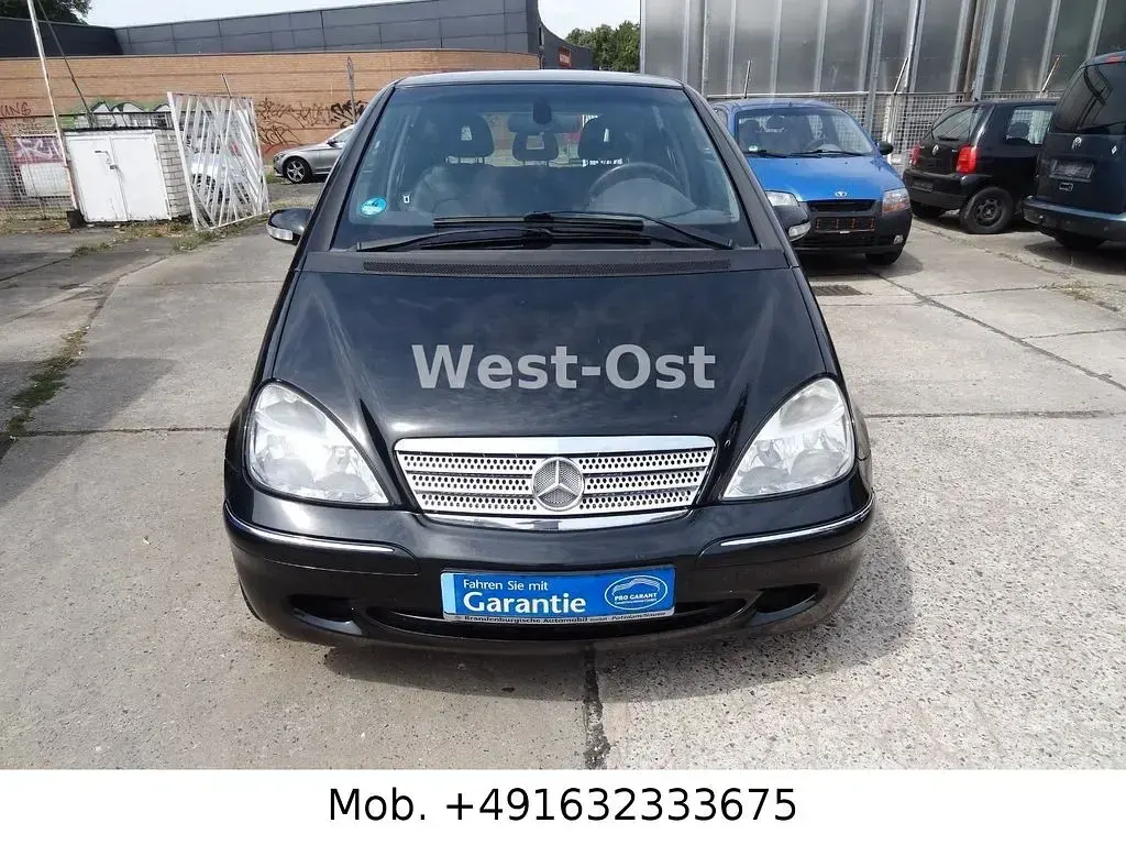 Gebraucht Mercedes A160 Avantgarde 102 PS (75 kW) 2004 Schwarz Van / Kleinbus