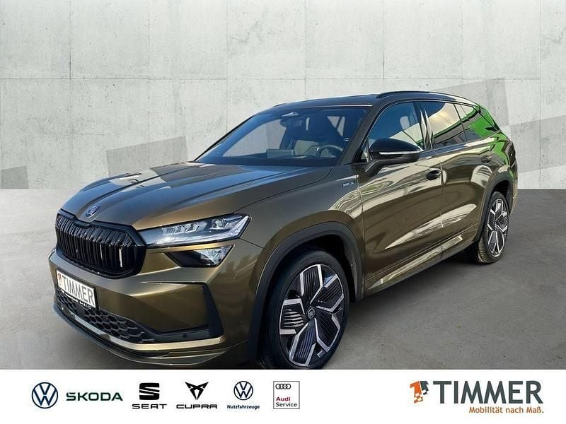 Gold (gold (bronx gold metallic)) Neu 2025 Skoda Kodiaq SportLine SUV | 55.995 € (Etwas zu teuer) - Bild 1/4