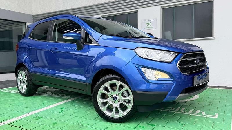 Blau Gebraucht 2023 Ford Ecosport Titanium SUV | 19.950 € (Fairer Preis) - Bild 1/4