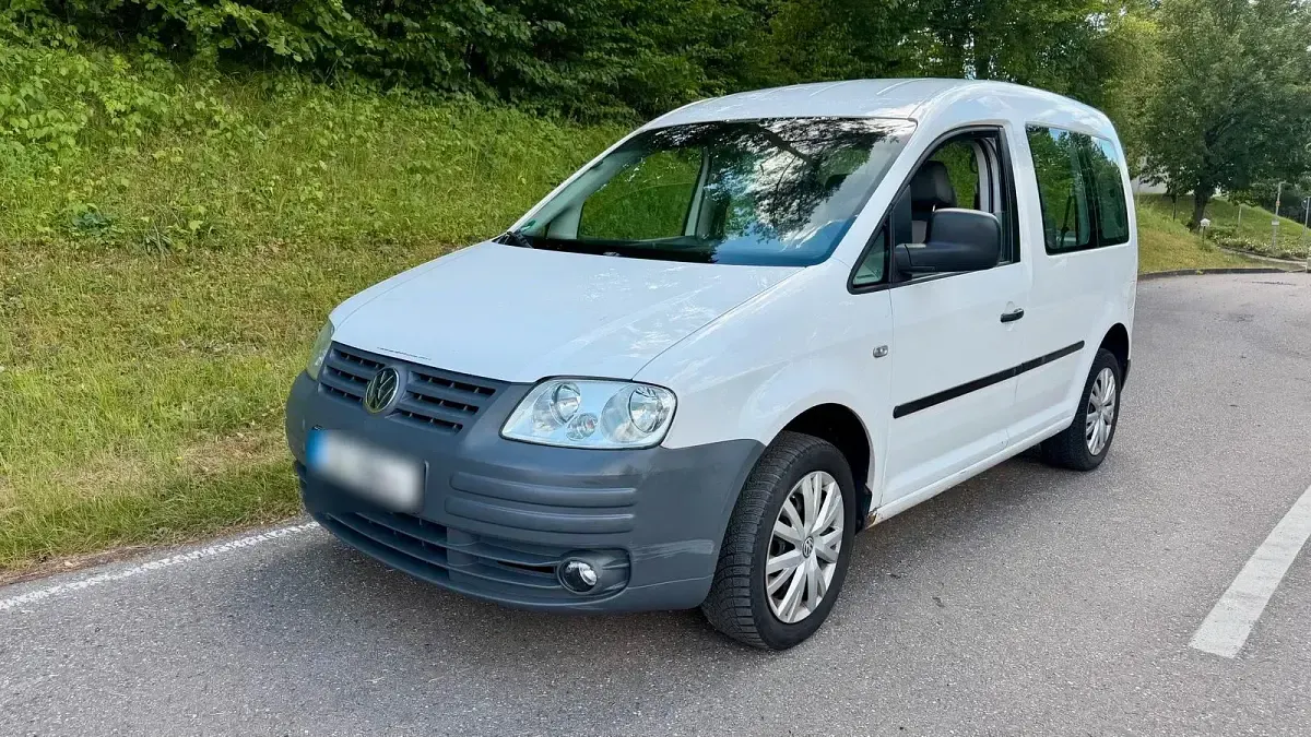 Gebraucht VW Caddy Life 75 PS (55 kW) 2005 Weiß Van / Kleinbus