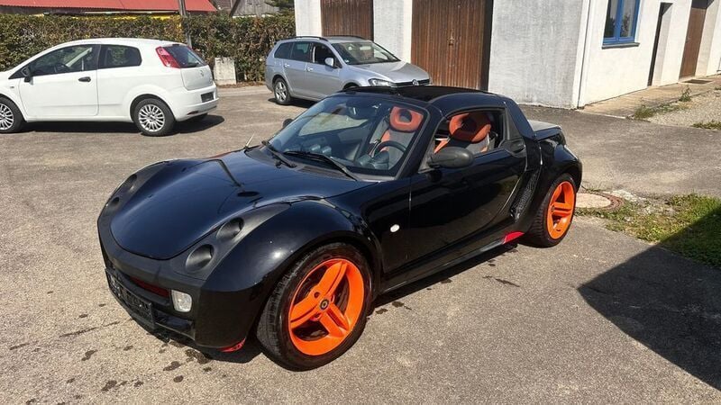 Schwarz Gebraucht 2003 Smart Roadster Cabrio | 3.499 € (Fairer Preis) - Bild 1/4