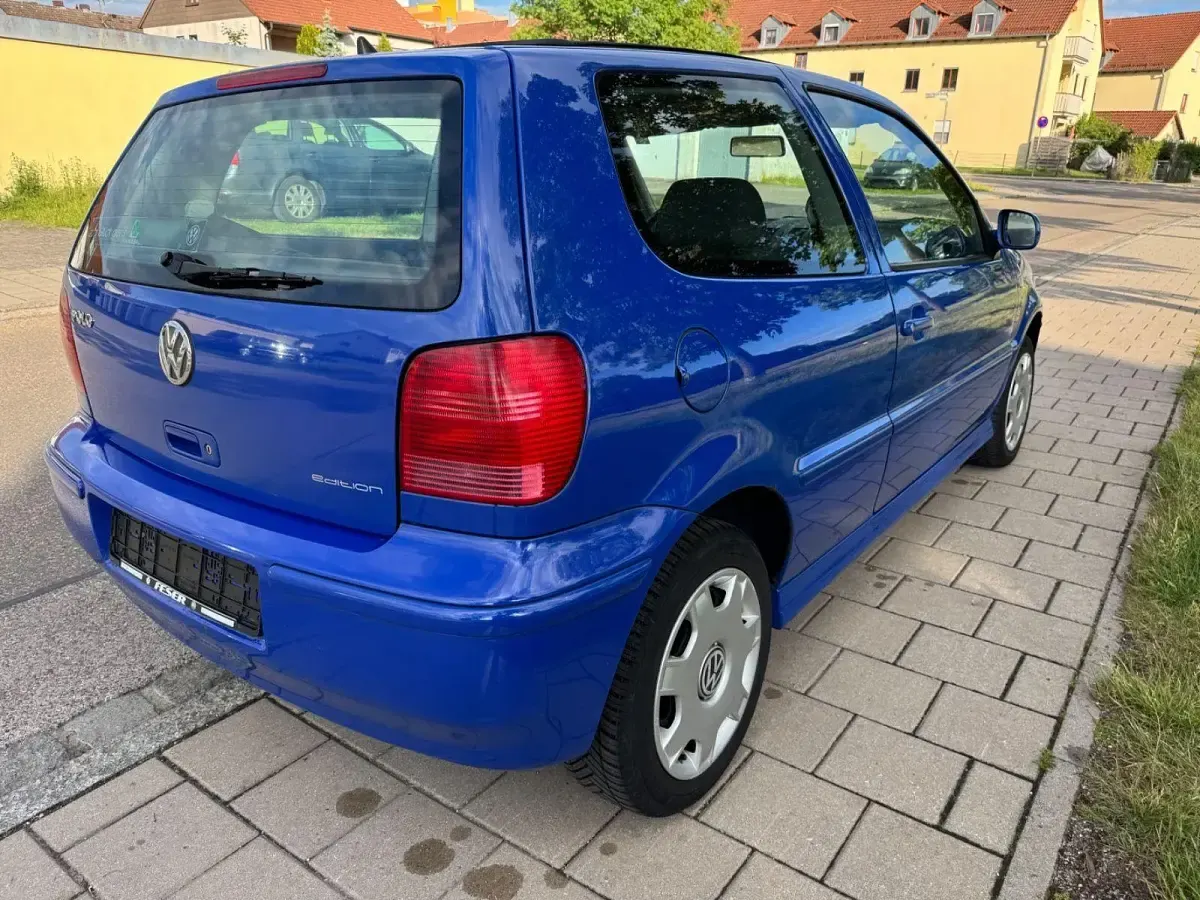Gebraucht VW Polo Edition 50 PS (36 kW) 2000 Blau Limousine