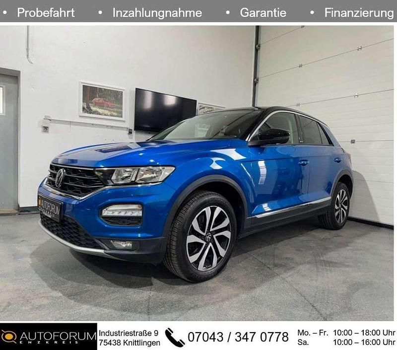 Gebraucht VW T-Roc 150 PS (110 kW) 2021 Blau SUV