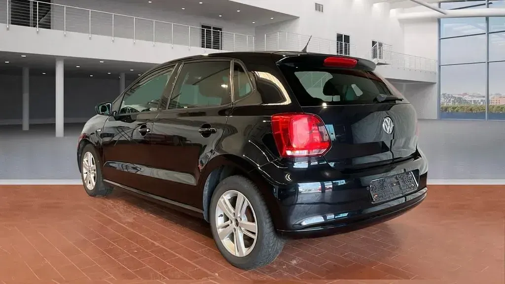 Gebraucht VW Polo Match 69 PS (50 kW) 2012 Schwarz Kleinwagen