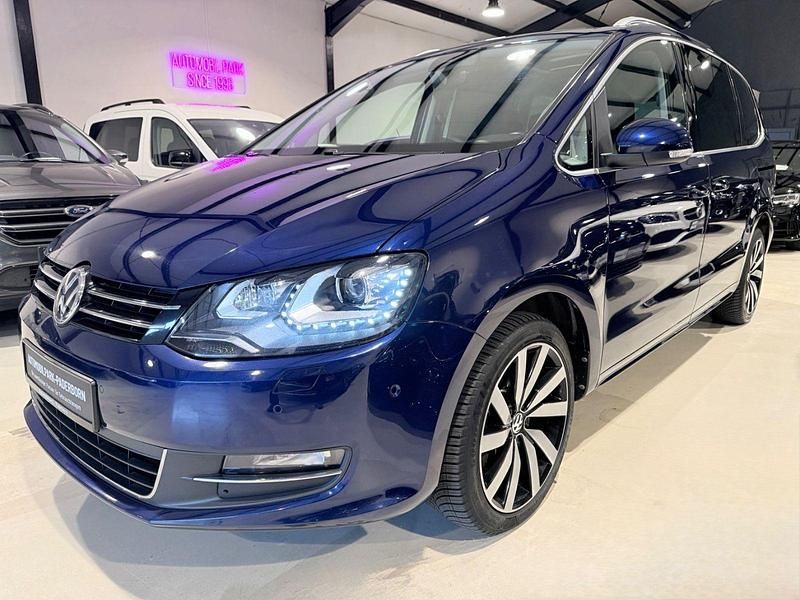 Gebraucht VW Sharan Highline 150 PS (110 kW) 2019 Blau Van / Kleinbus