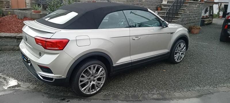Gebraucht VW T-Roc Cabriolet Active 110 PS (80 kW) 2021 Silber Cabrio