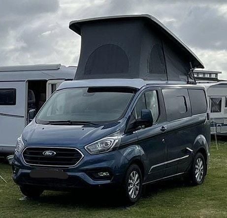 Gebraucht Ford Transit Custom 170 PS (125 kW) 2022 Blau Van / Kleinbus