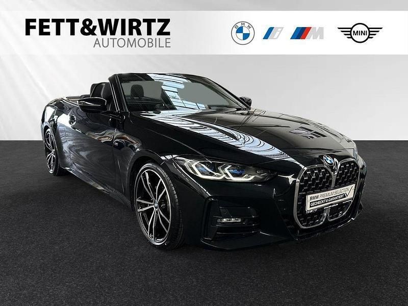 Saphirschwarz Gebraucht 2024 BMW 420 M Sport Cabrio | 48.490 € (Fairer Preis) - Bild 1/3