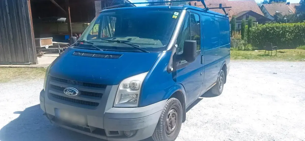 Gebraucht Ford Transit 85 PS (62 kW) 2010 Blau Van / Kleinbus