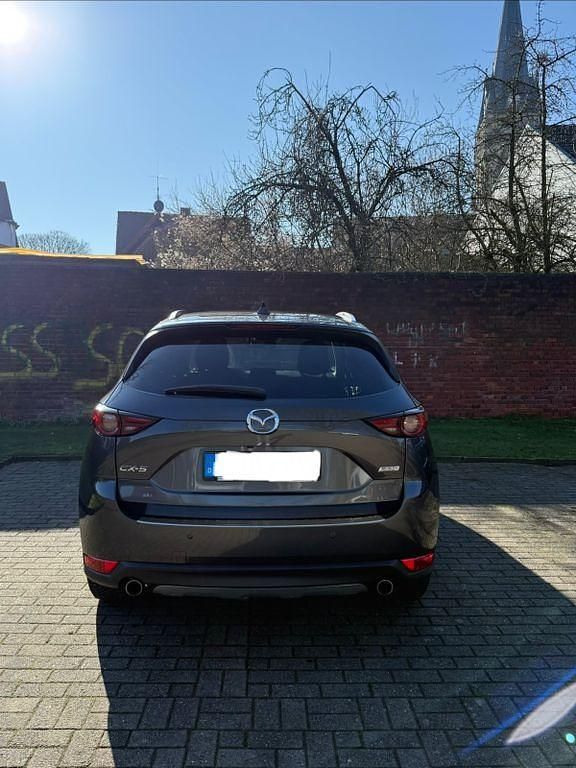Gebraucht Mazda CX-5 Exclusive-Line 150 PS (110 kW) 2018 Grau SUV