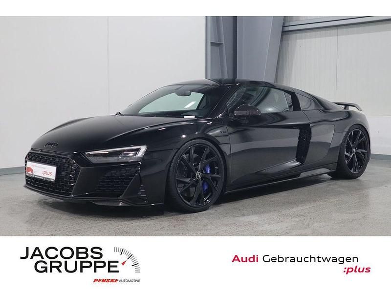 Mythosschwarz metallic Gebraucht 2021 Audi R8 Coupé Performance Coupé | 144.970 € (Superpreis) - Bild 1/4