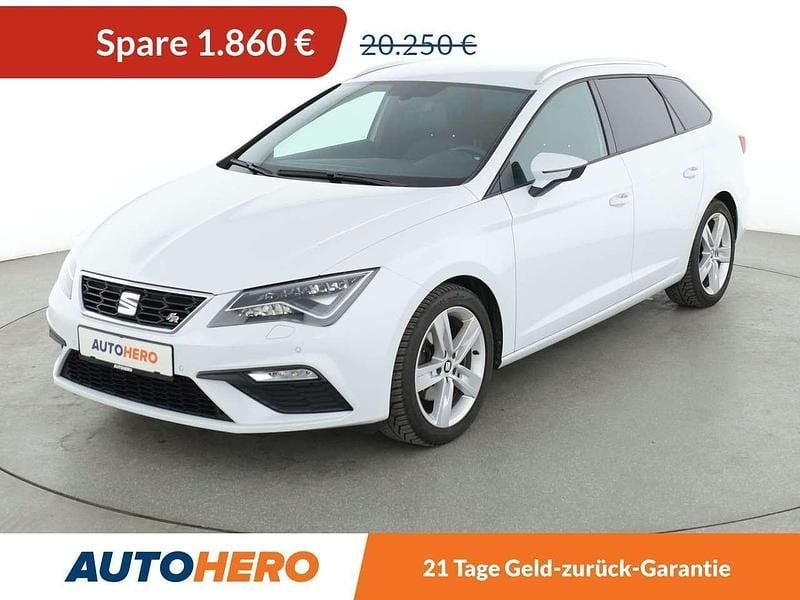 Nevada white Gebraucht 2020 Seat Leon FR Kombi | 18.390 € (Guter Preis) - Bild 1/3