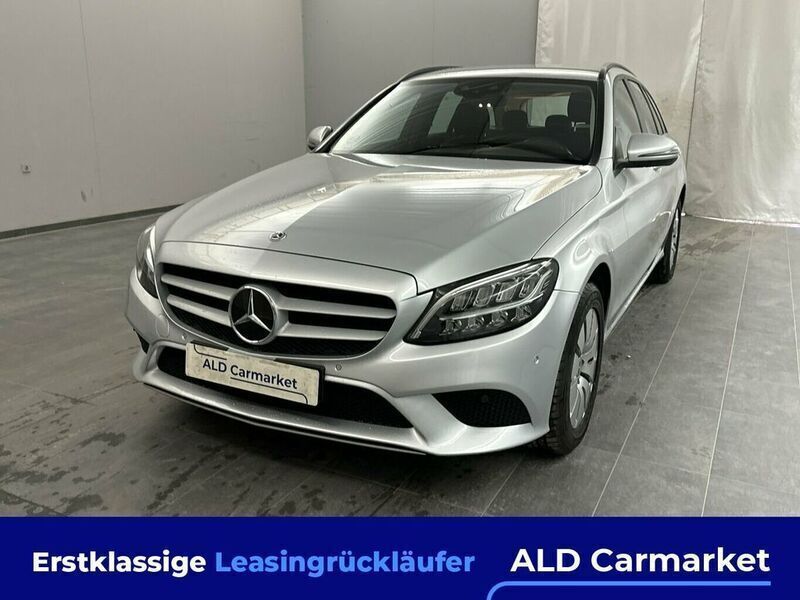 Silber Gebraucht 2021 Mercedes C200 Kombi | 20.980 € (Superpreis) - Bild 1/4