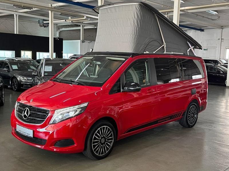 Rot Gebraucht 2018 Mercedes V250 Marco Polo Van / Kleinbus | 54.890 € (Etwas zu teuer) - Bild 1/4