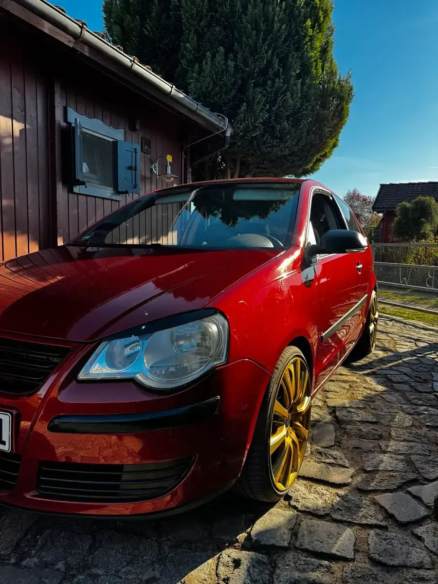 Brugt VW Polo 64 HK (47 kW) 2007 Rød Hatchback